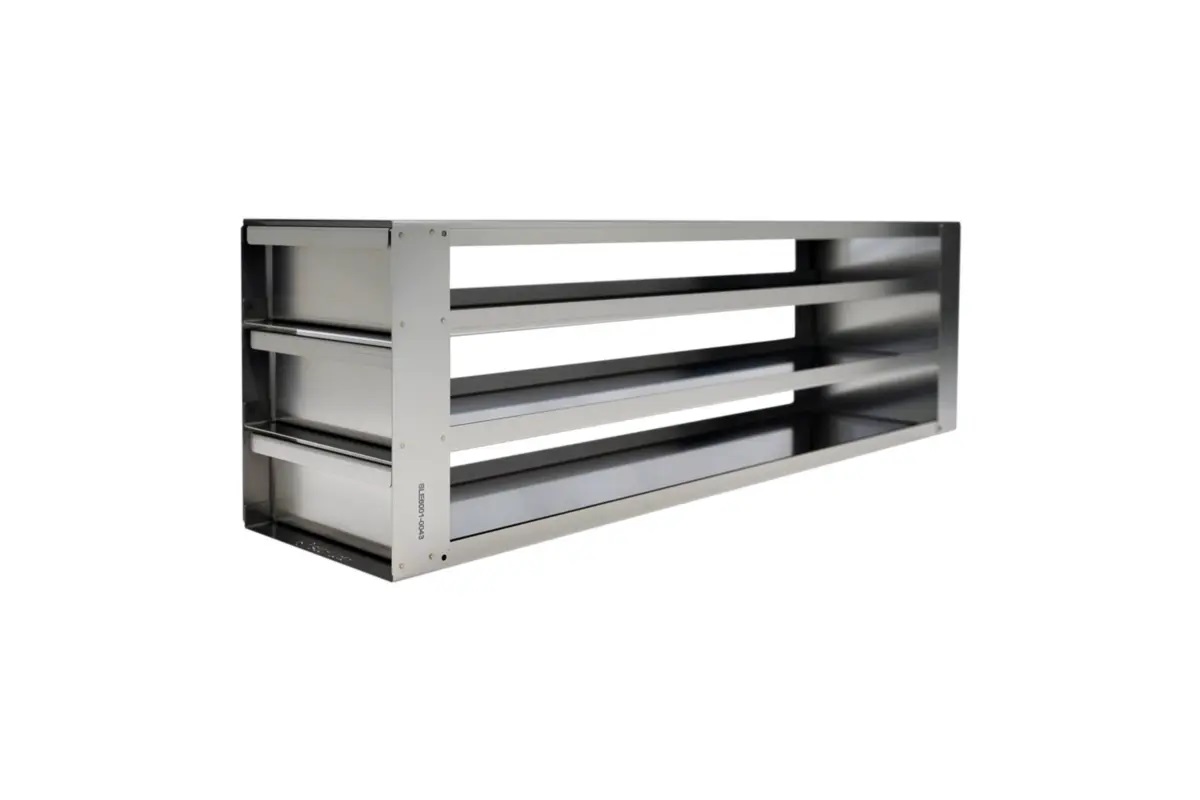 12 Place freezer Racks with pull out shelves (4 x 3), new superior quality