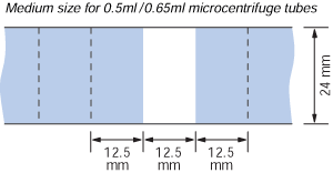 MicroCentrifuge Tough-Tags -  Small size